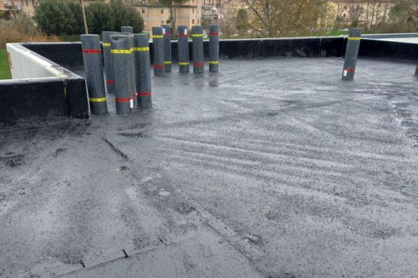 Impermeabilizzazione tetto edificio industriale - Moviter Srl Siena Firenze Toscana